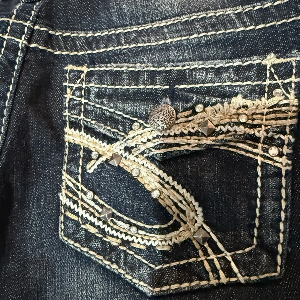 Silver Natsuki Bootcut Jeans Size 28 - Picture 9 of 11